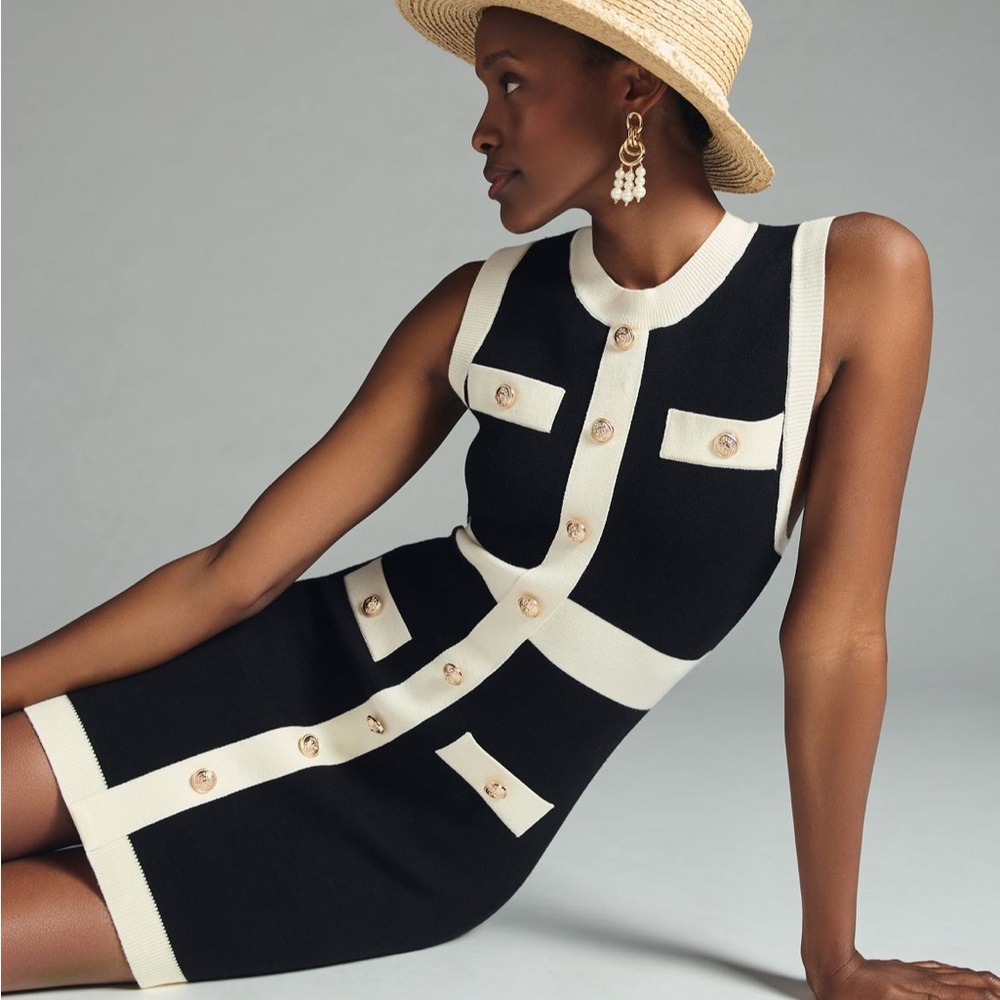 Endless Rose mock neck sleeveless mini dress - Picture 3 of 5